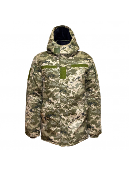 Куртка военная на флисе Пиксель ВСУ 