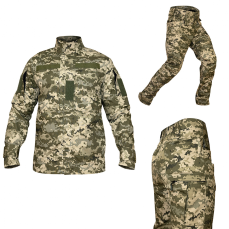 Тактичний костюм "Grifon Apex Gen-IV" піксель ріп-стоп (01220203 + 01227214)(рр46-60)