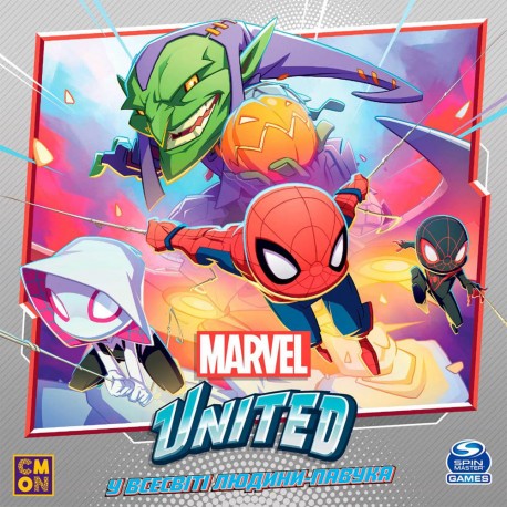 Настольная игра "Marvel United. Во вселенной Человека-паука"
