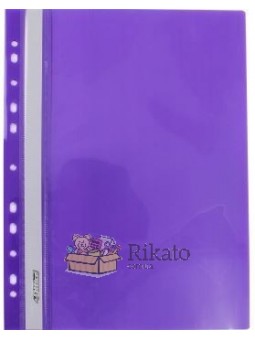 Скоросшиватель с прозрачным верхом А4 4Office 4-240 фиолетовый