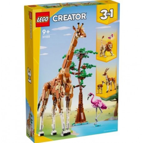 Конструктор LEGO Creator Дикі тварини сафарі