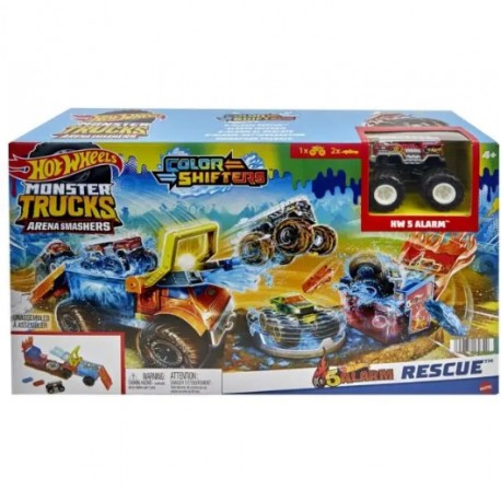  Игровой набор "Пожарное спасение" серии "Измени цвет" Monster Truck Hot Wheels