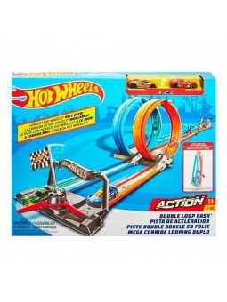 Портативный трек "Двойная петля" Hot Wheels GFH85