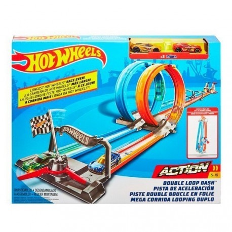 Портативний трек «Подвійна петля» Hot Wheels GFH85