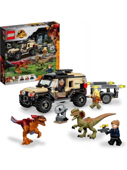 Конструктор LEGO Jurassic World Перевозка пирораптора и дилофозавра