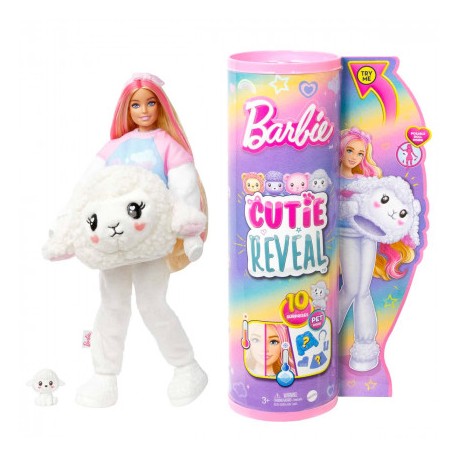 Кукла Barbie "Cutie Reveal" серии "Мягкие и пушистые" - ягненок