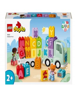 Конструктор LEGO DUPLO Town Вантажівка з абеткою