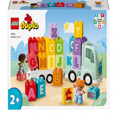 Конструктор LEGO DUPLO Town Грузовик с алфавитом