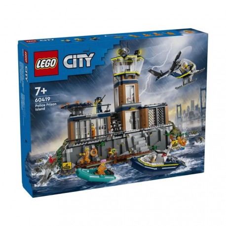 Конструктор LEGO City Полицейский остров-тюрьма