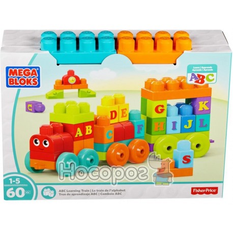 Конструктор Mega Bloks "Поезд с цифрами"