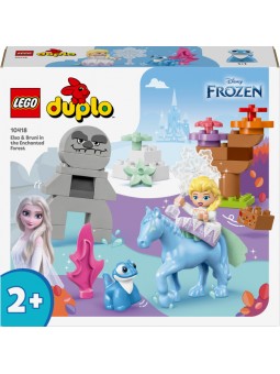 Конструктор LEGO DUPLO Disney Эльза и Бруни в Заколдованом лесу