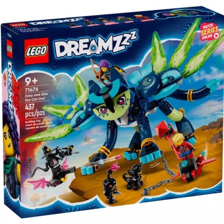 Конструктор LEGO DREAMZZZ Зоуі й котосова Зіан