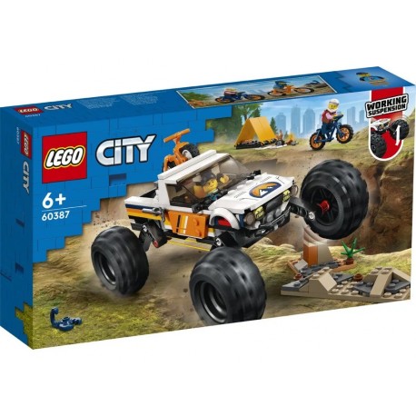 Конструктор LEGO City Пригоди на позашляховику 4x4