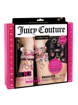 Juicy Couture:Набор для создания шарм-браслетов «Розовый звездопад кулон» MR4408