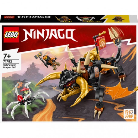 Конструктор LEGO Ninjago Земляной дракон Коула EVO