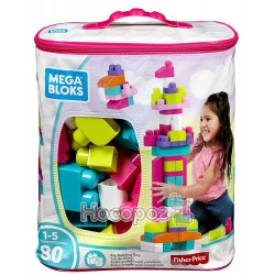Конструктор Mega Bloks рожевий у мішку