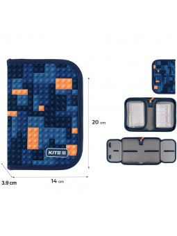 Пенал Kite 1 від., 2 відв., без наповнення HK24-622