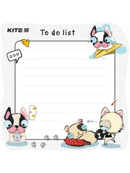 Планер настінний To do list, А5, Funny dogs