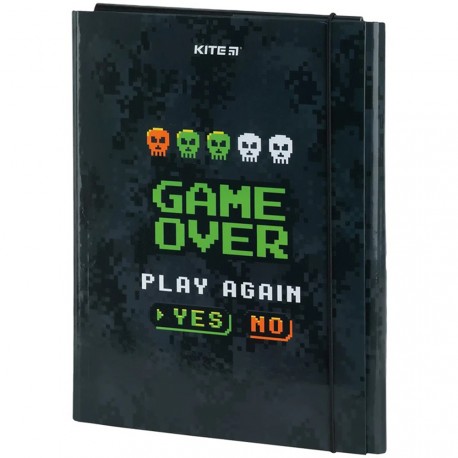 Папка для праці, А4,Game over