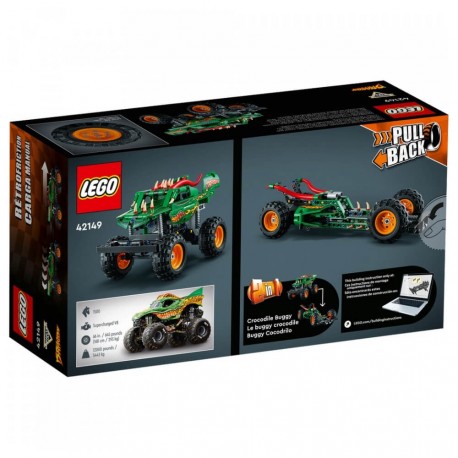 Конструктор LEGO Technic Monster Jam™ Dragon™