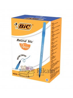 Ручка BIC Round Stic синяя