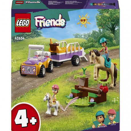 Конструктор LEGO Friends Прицеп для лошади и пони