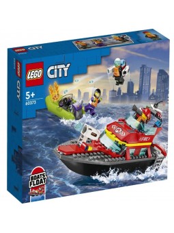 Конструктор LEGO City Лодка пожарной бригады