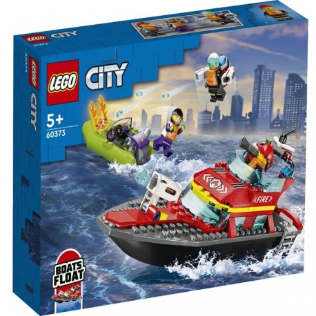 Конструктор LEGO City Човен пожежної бригади