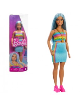 Кукла Barbie «Модница» в спортивном костюме топ-юбка