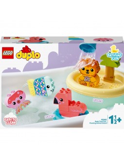 Конструктор LEGO DUPLO My First Веселое купание: Плавающий поезд с животными