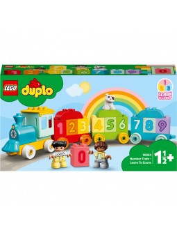 Конструктор LEGO DUPLO Поезд с цифрами - учимся считать