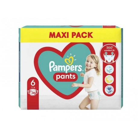 PAMPERS Дитячi одноразові підгузники-трусики Pants Giant (15+ кг) Максі Упаковка 36 36шт