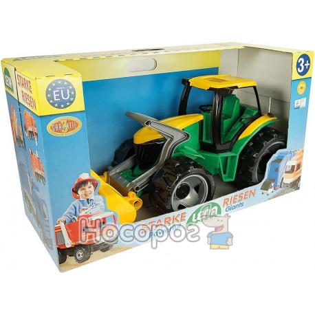 PG: Трактор з ковшем (62 см), зел. 2057