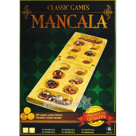Класичні ігри - Манкала Merchant Ambassador Дерев’яна