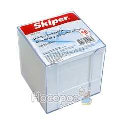 Блок бумаги для заметок в прозрачном пенале SK-1031