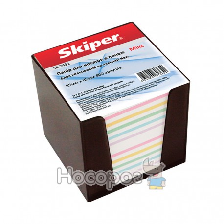 Блок бумаги для заметок в пенале SK-2431