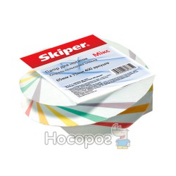 Блок бумаги для заметок клееный SKIPER SK-2922/1675 Микс спираль