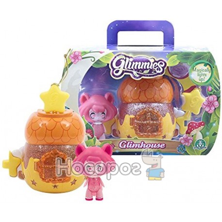 Игровой набор GLIMMIES S1 - ДОМИК ПУШЫСТИКА (с мерцающей фигуркой)