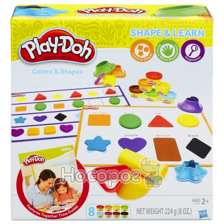 Play-Doh Набір «КОЛЬОРИ І ФІГУРИ»
