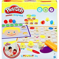 Набір пластиліну Hasbro серії Play-Doh «ЛІТЕРИ І МОВА»