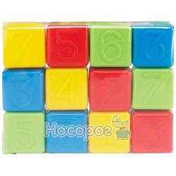 Розвиваючі кубики з цифрами Ecoiffier