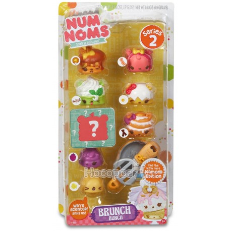 Ігровий набір NUM NOMS S2 - БРАНЧ (6 намів, 2 номи, з аксесуарами)