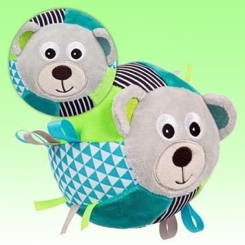 Canpol babies Игрушка-мячик мягкая с колокольчиком BEARS 01059065 фото