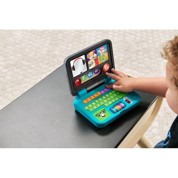 Ноутбук "Веселое общение" (укр.) Fisher-Price HHH09 01221777 фото