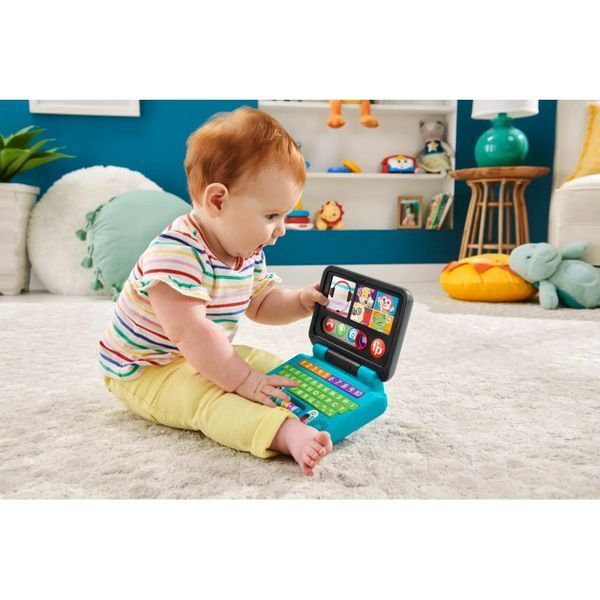 Ноутбук "Веселое общение" (укр.) Fisher-Price HHH09 01221777 фото
