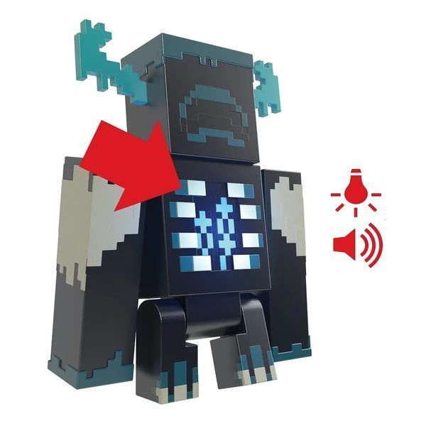 Фігурка Вардена зі світловими та звуковими ефектами Minecraft 01249412 фото