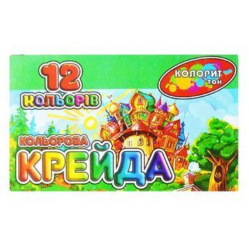Крейда кольорова "Колорит тон" МЦБ-12 квадратна 250217 фото