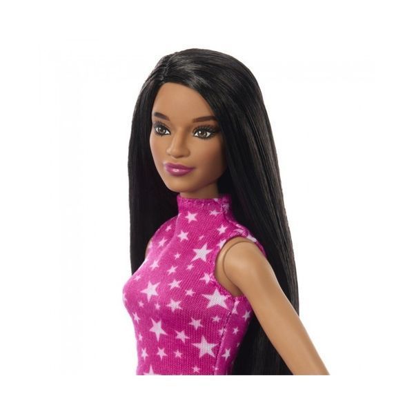 Лялька Barbie "Модниця" в рожевому топі з зірковим принтом 01240494 фото