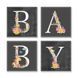 Набір для розпису по номерах. "BABY" лофт 18*18 см*4 шт. СН109 01984336 фото 1