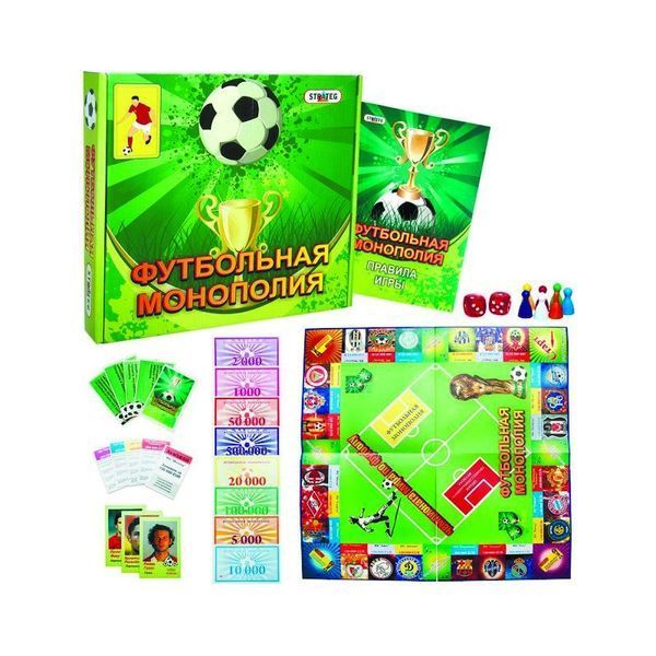 Игра Стратег 00716 Футбольная монополия в кор.25 * 25 * 5 см 585505 фото